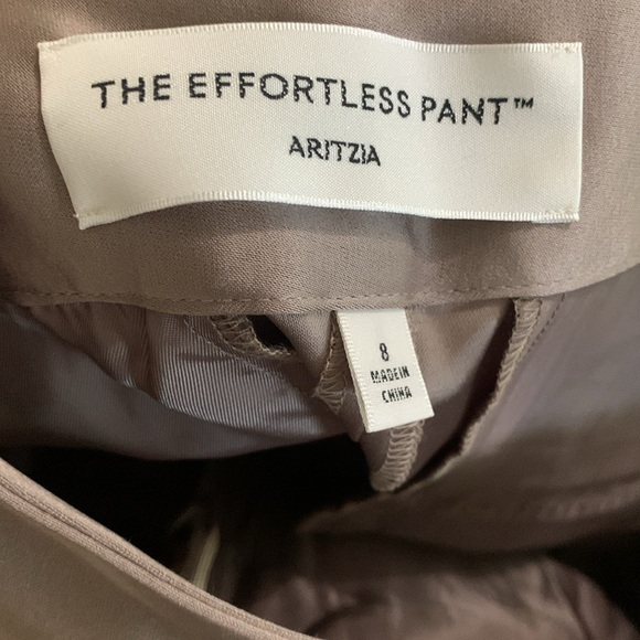 Aritzia Tan Cropped Pants - Picture 9 of 9